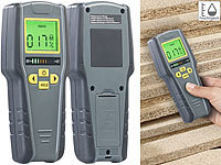 AGT Digitaler 4in1-Feuchtigkeits-Detektor mit nicht-invasiver Messung, LCD; Hochdruck-Rohrreiniger, Infrarot-Thermometer mit Laser Hochdruck-Rohrreiniger, Infrarot-Thermometer mit Laser Hochdruck-Rohrreiniger, Infrarot-Thermometer mit Laser 