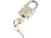 AGT Durchsichtiges Lockpicking-Übungsschloss mit 2 Schlüsseln; Lockpicking-Sets mit Übungs-Schlösser Lockpicking-Sets mit Übungs-Schlösser Lockpicking-Sets mit Übungs-Schlösser Lockpicking-Sets mit Übungs-Schlösser 