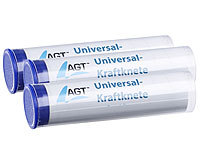 AGT 3er-Pack Universal-Kraftknete: 2K-Kleber aus Epoxidharz, 3x 56 g; 2-Komponenten-Kleber, Parkett- und Laminat Reparatur-SetsDichtungssprays 2-Komponenten-Kleber, Parkett- und Laminat Reparatur-SetsDichtungssprays 2-Komponenten-Kleber, Parkett- und Laminat Reparatur-SetsDichtungssprays 