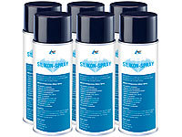 AGT 6er-Set Silikonspray, je 400 ml; Sekundenkleber mit Granulat, Dichtungssprays Sekundenkleber mit Granulat, Dichtungssprays 