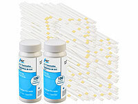 AGT 200er-Set 2in1-Wasser-Teststreifen für pH-Wert und freies Chlor / Brom